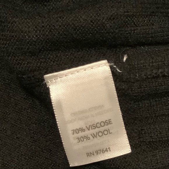 ⭐️NWT J.Jill 3X Black (Lightweight/Medium Weight) Sweater Dress Wide Ribbed Hem - Picture 7 of 9